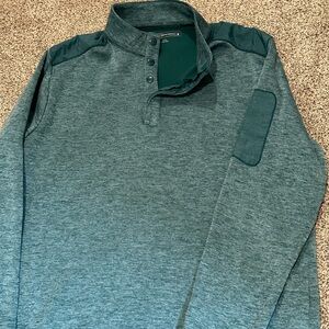 Greg Norman Collection Teal Pullover